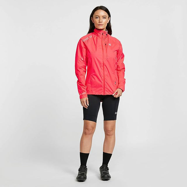 Dare2b Womens Mediant Waterproof Reflective Cycle Jacket