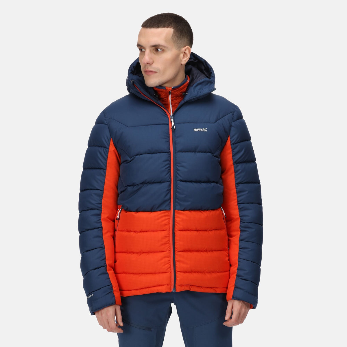 Regatta Mens Nevado VI Hooded Winter Insulated Jacket Portstewart