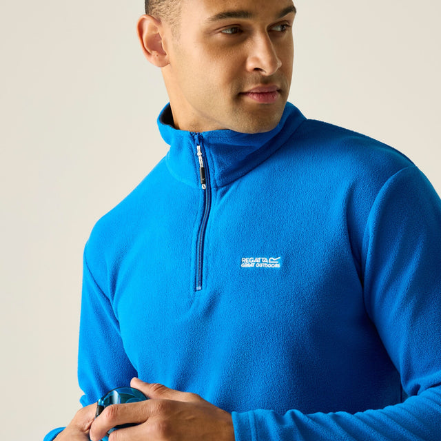 Regatta Mens Thompson Lightweight Half Zip Fleece Jacket