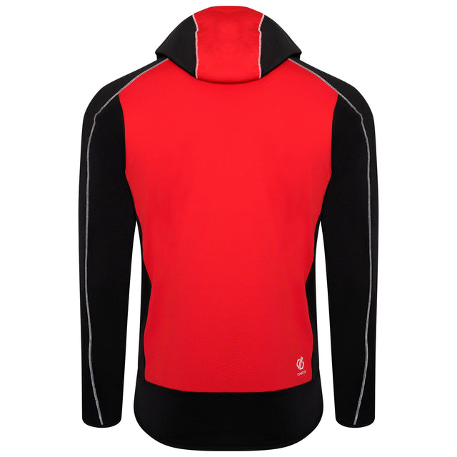 Dare2b Mens Revivied Core Full Zip Stretch Hooded Jacket