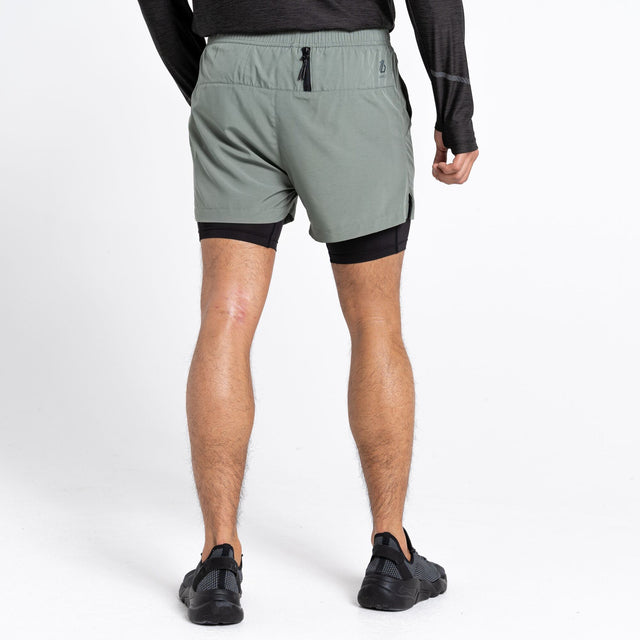 Dare2b Mens Recreate II Lightweight 2 in 1 Active Shorts