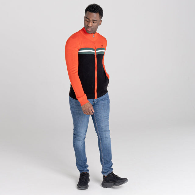 Dare2b Mens Dutiful Full Zip Jumper Knitted Sweater