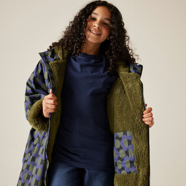 Regatta Kids Girls Orla Kiely Waterproof Dry Changing Robe