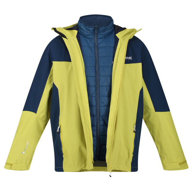 Regatta Mens Wentwood VI 3 in 1 Waterproof Insulated Jacket