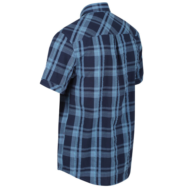 Regatta Mens Deakin III Short Sleeve Check Shirt