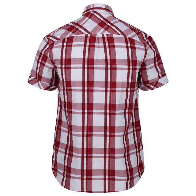 Regatta Mens Deakin III Short Sleeve Check Shirt