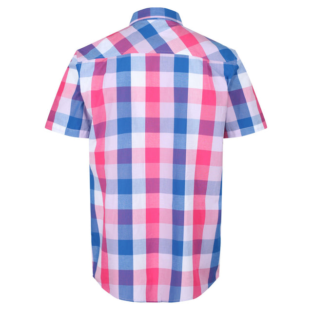 Regatta Mens Ramiel Short Sleeve Check Shirt