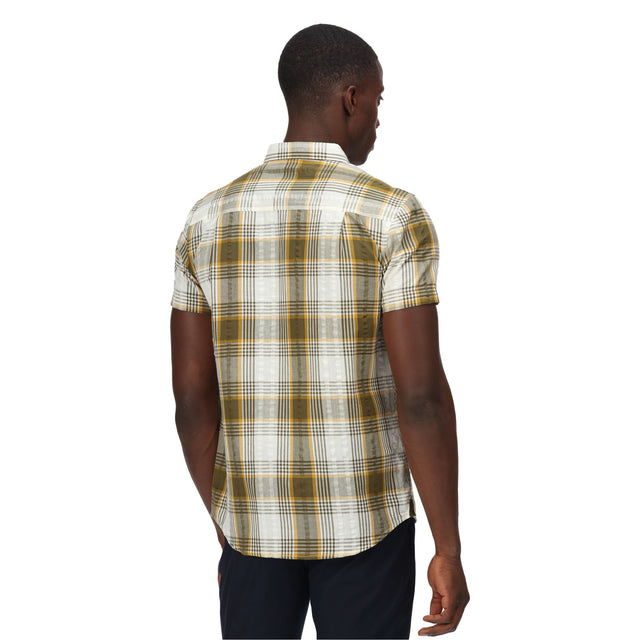 Regatta Mens Deakin IV Short Sleeve Check Shirt