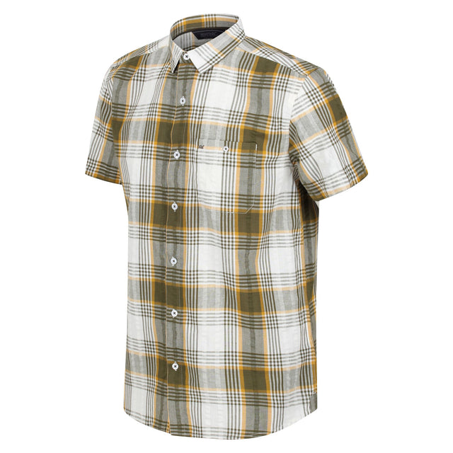 Regatta Mens Deakin IV Short Sleeve Check Shirt