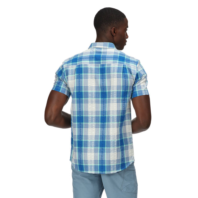 Regatta Mens Deakin IV Short Sleeve Check Shirt