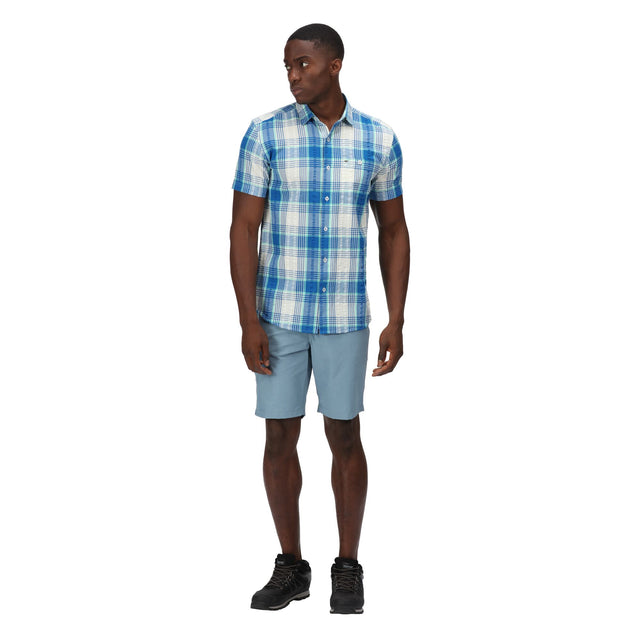 Regatta Mens Deakin IV Short Sleeve Check Shirt