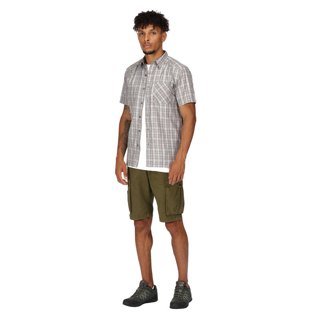 Regatta Mens Kalambo VII Short Sleeve Check Shirt