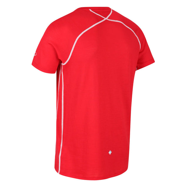 Regatta Mens Tornell II Wicking Merino Wool Base Layer T Shirt