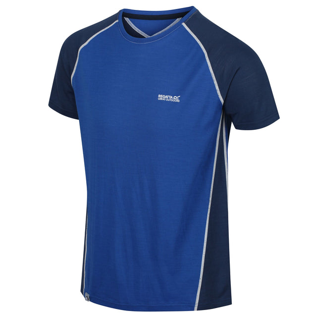 Regatta Mens Tornell II Wicking Merino Wool Base Layer T Shirt