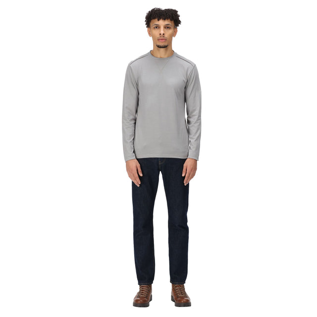 Regatta Mens Karter II Lightweight Long Sleeve T Shirt
