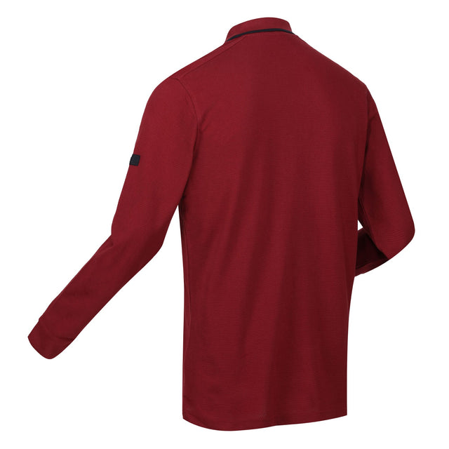 Regatta Mens Leaonzo Long Sleeved Polo Shirt