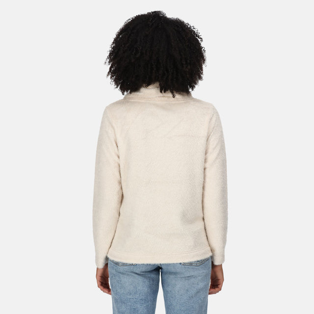 Regatta Womens Hedda Cowl Neck Knit Effect Fleece Sweater