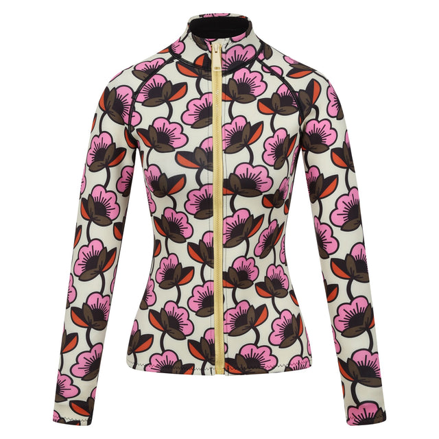 Regatta Orla Kiely Full Zip Scuba Swimming Top