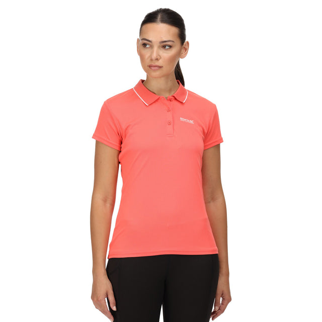 Regatta Womens Maverick V Short Sleeve Polo Shirt