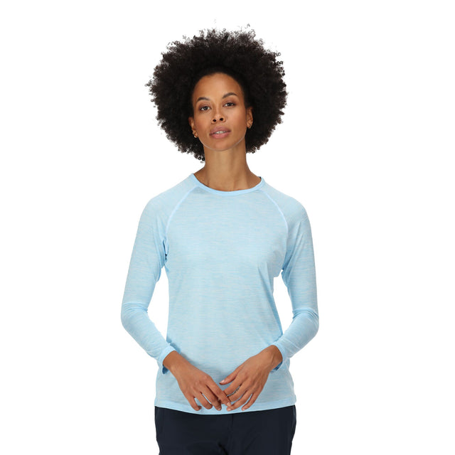 Regatta Womens Burlow Long Sleeve Actice T Shirt