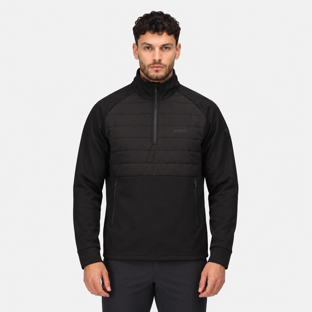 Regatta Mens Addinston Hybrid Half Zip Fleece Jacket