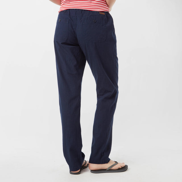 Regatta Womens Quanda Coolweave Cotton Light Casual Trousers