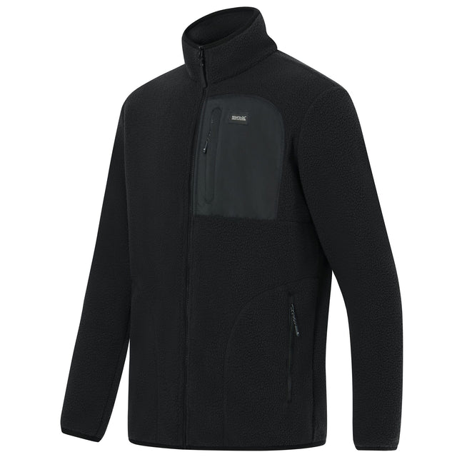Regatta Mens Frankie Borg Full Zip Fleece Jacket
