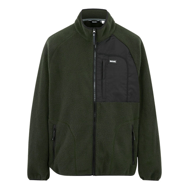 Regatta Mens Frankie Borg Full Zip Fleece Jacket