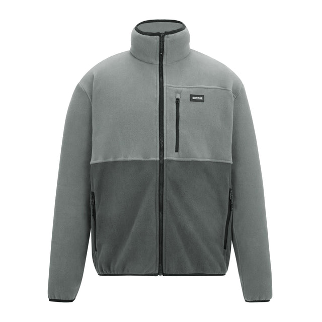 Regatta Mens Frankie Colour Block Full Zip Fleece Jacket