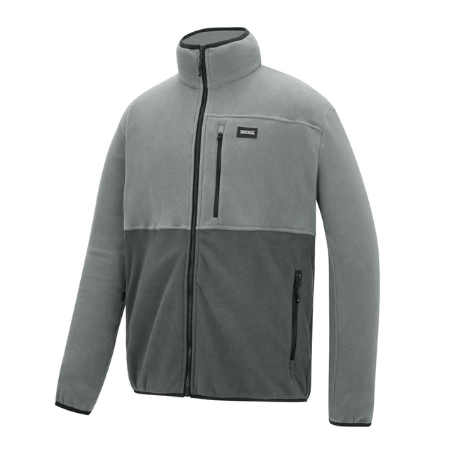 Regatta Mens Frankie Colour Block Full Zip Fleece Jacket