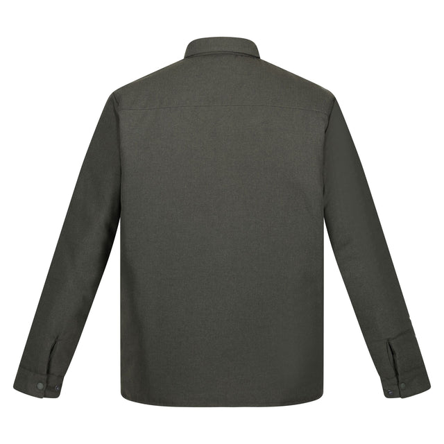 Regatta Mens Gawayne Insulated Wool Effect Winter Shirt
