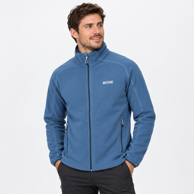 Regatta Mens Hadfield Full Zip Fleece Jacket