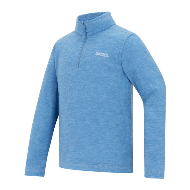 Regatta Kids Hot Shot Marl Half Zip Fleece Jacket