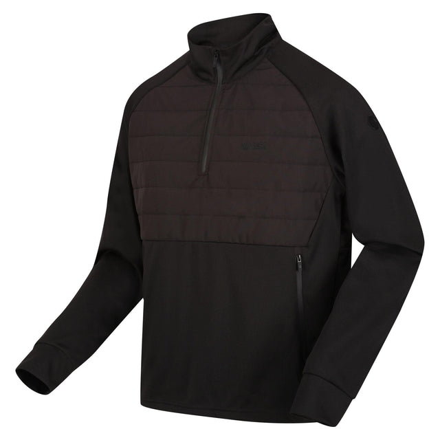 Regatta Mens Addinston Hybrid Half Zip Fleece Jacket