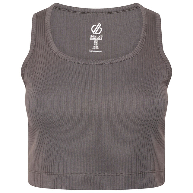 Dare2b Womens Lounge About Sleeveless Vest Crop Top