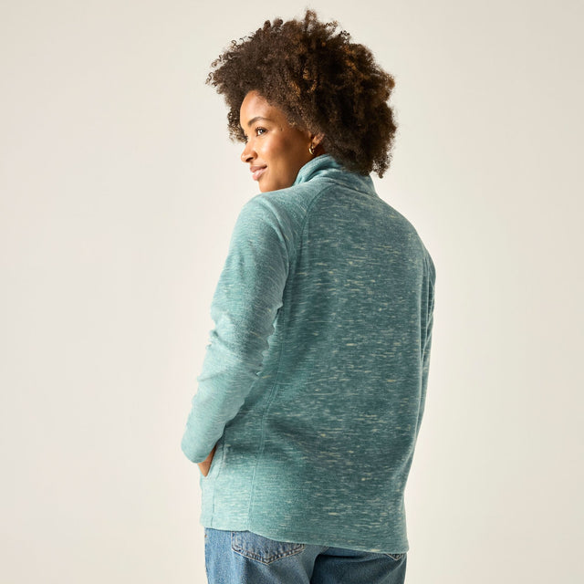 Regatta Womens Mayse Full Zip Marl Print Fleece Jacket