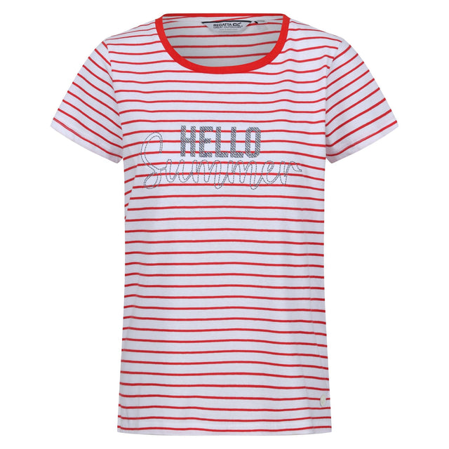 Regatta Womens Odalis II Striped T Shirt