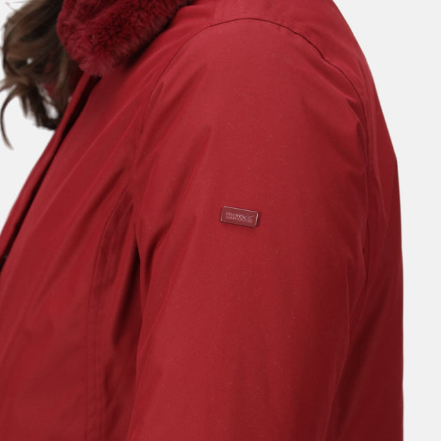 Regatta Womens Renata Fur Collar Insulated Waterproof Jacket