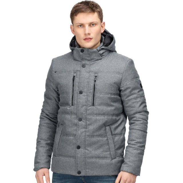 Regatta Mens Aleksander Insulated Quilted Winter Jacket
