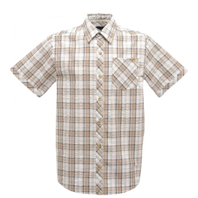 Regatta Mens Deakin Short Sleeved Check Shirt