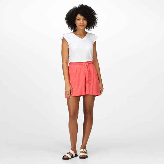 Regatta Womens Sabela Drawstring Casual Cotton Shorts