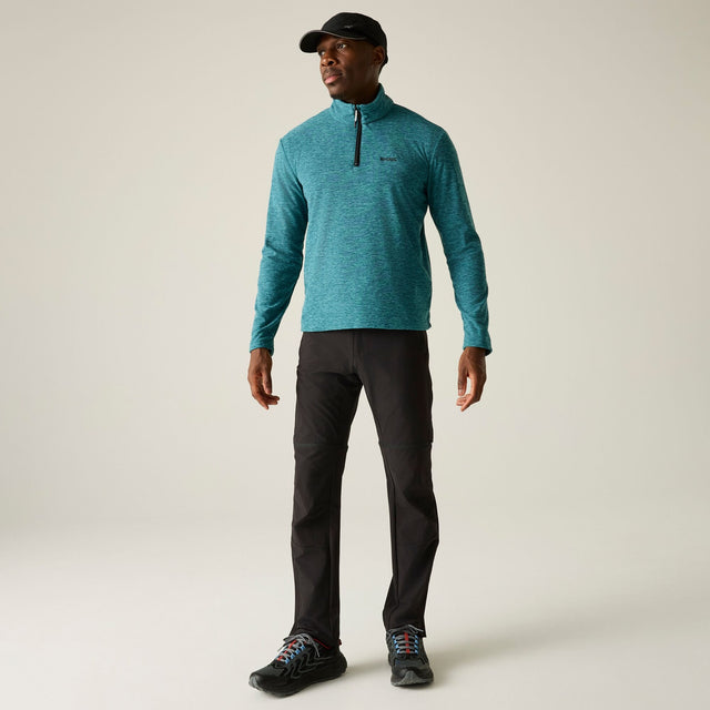 Regatta Mens Thompson Marl Half Zip Fleece Jacket
