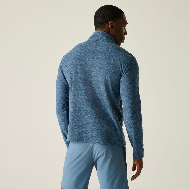 Regatta Mens Thompson Marl Half Zip Fleece Jacket