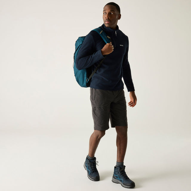 Regatta Mens Thompson Marl Half Zip Fleece Jacket
