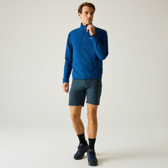 Regatta Mens Thompson Marl Half Zip Fleece Jacket