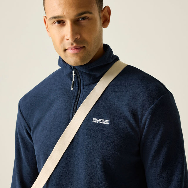 Regatta Mens Thompson Lightweight Half Zip Fleece Jacket