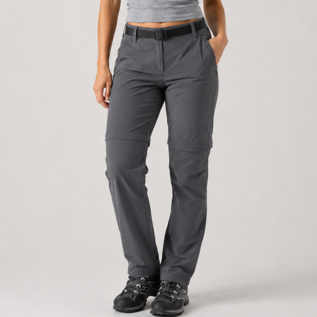 Regatta Womens Xert II Stretch Fabric Lightweight Zip Off Trousers Shorts