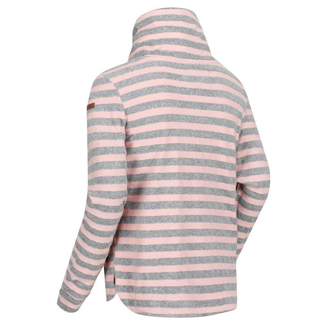 Regatta Womens Celestia Wrap Over Neck Pullover Fleece Jumper Sweater