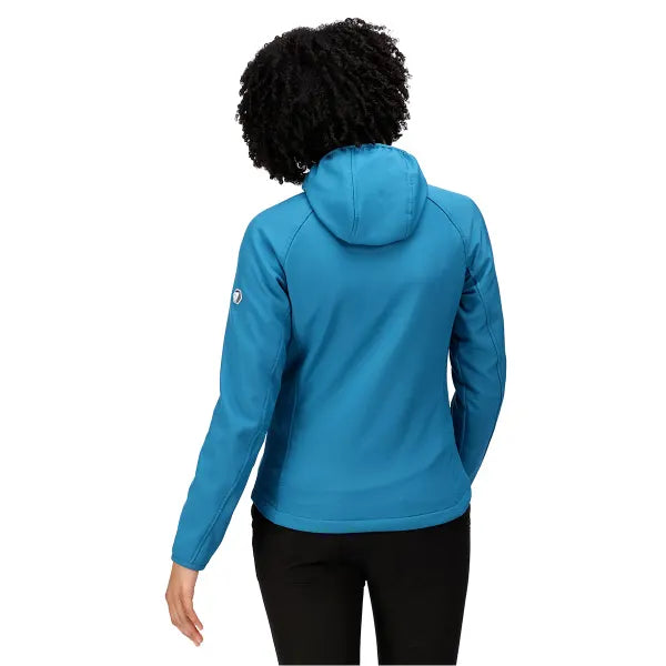 Regatta Womens Arec III Full Zip Hooded Softshell Jacket