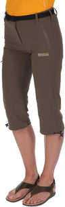 Regatta Womens Xert Stretch Capri Walking Trousers